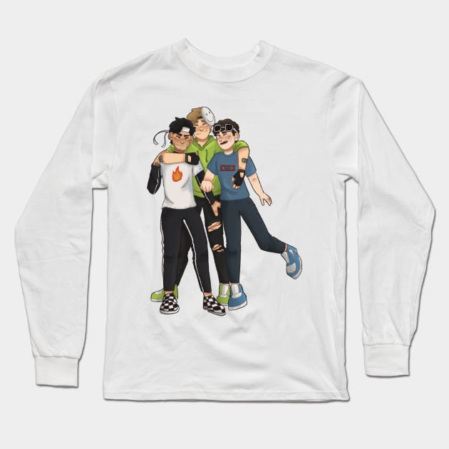 Dream Team Long Sleeve T-Shirt by SurfSanne